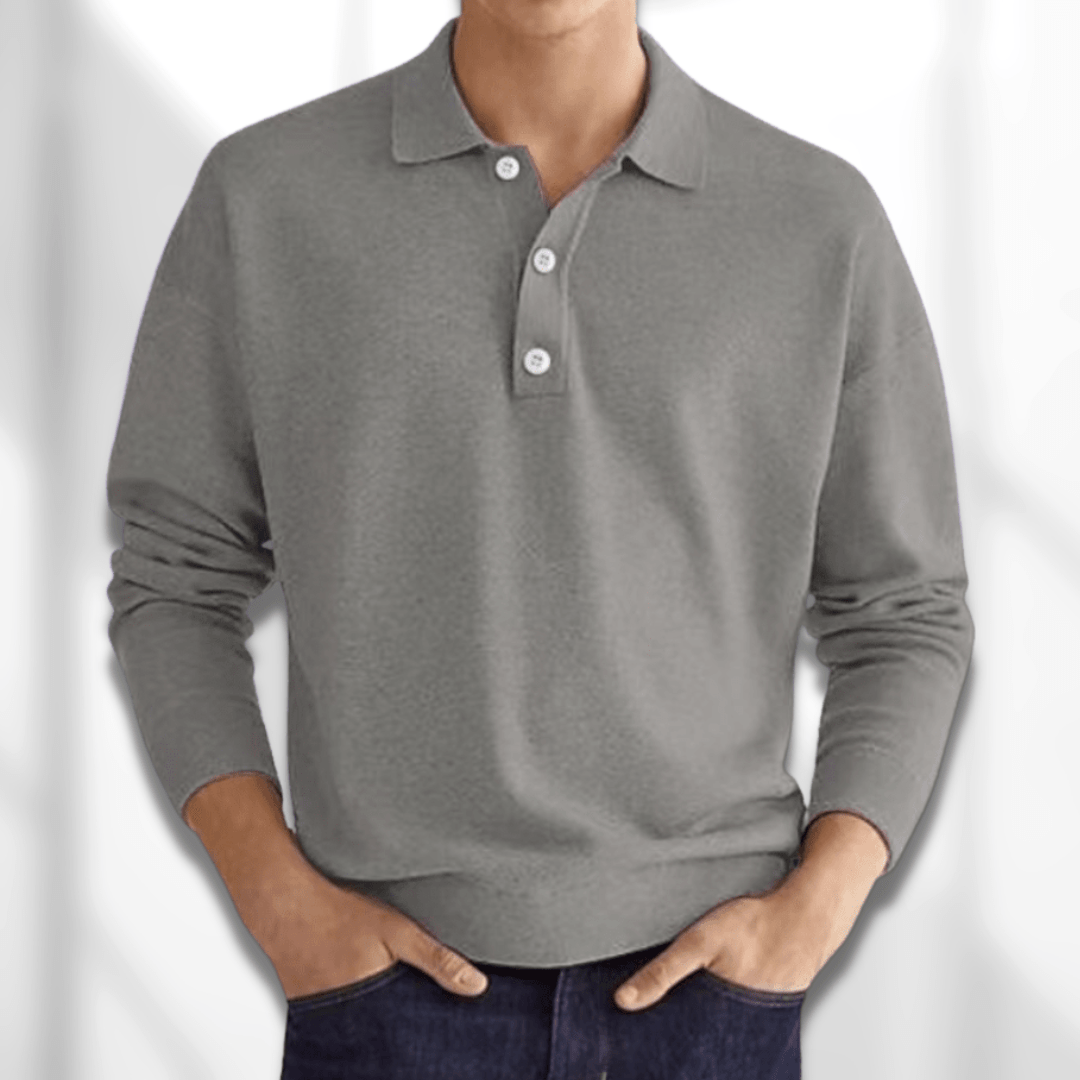 LEONARDO -  Polo Pullover Voor Heren