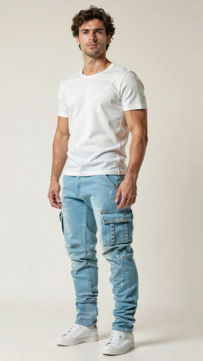 Callum | Cargo-Jeans in Ultra Stretch
