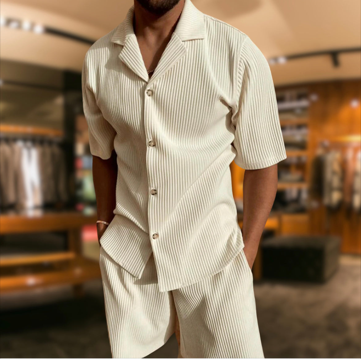 Keano - Comfortabele Luxe Zomerset voor Mannen