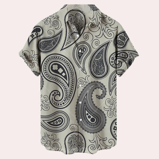 Jasper - Comfortabel Herenshirt met Korte Mouwen