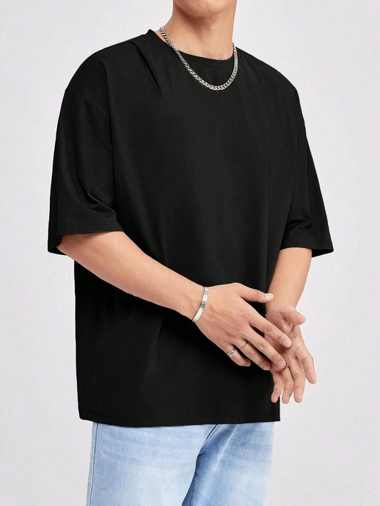 Zeta - Zwart Oversized T-Shirt voor de Zomer