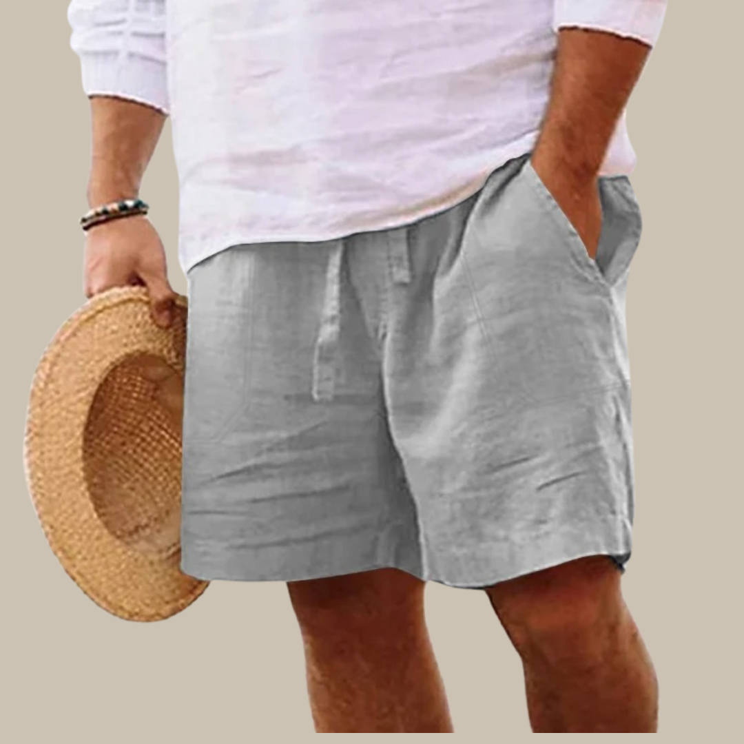 Komo Linnen korte broek | Stijlvolle zomer Linnen short voor heren