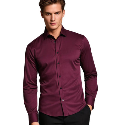 Stretch Overhemd Heren “Noah” – Comfort & Stijl