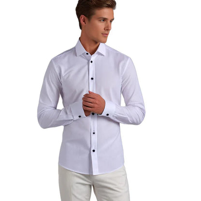Stretch Overhemd Heren “Noah” – Comfort & Stijl