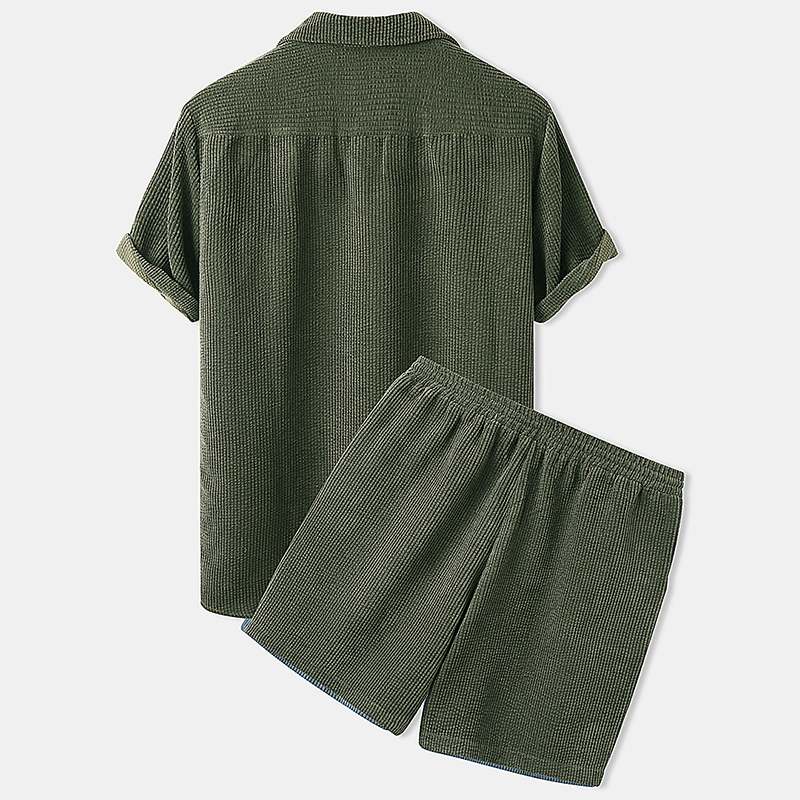 Ribstof Zomer Set voor Heren