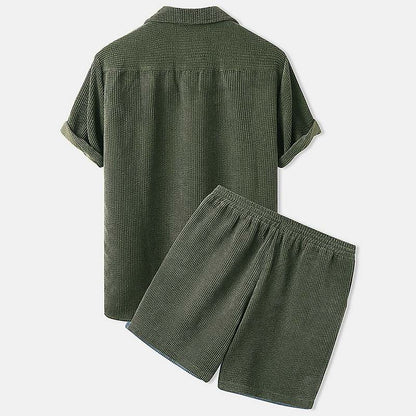 Ribstof Zomer Set voor Heren