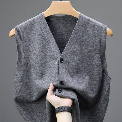 Onni | Casual gebreide mouwloze Sweater
