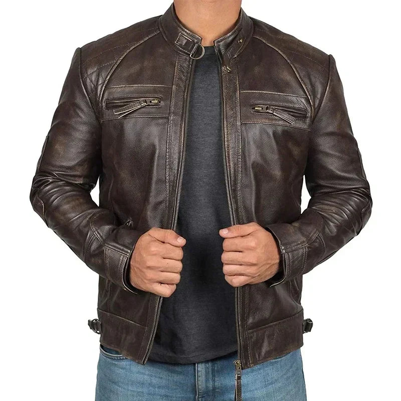 Roger | Herfst Winter Leren Jack