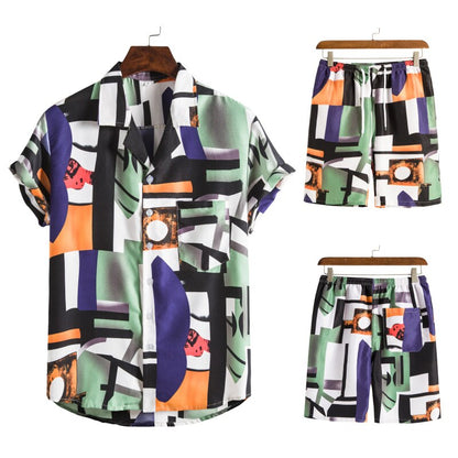 Hawaiiaans Print Zomerset voor Heren