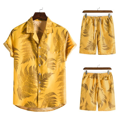 Hawaiiaans Print Zomerset voor Heren