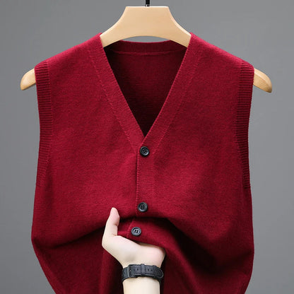 Onni | Casual gebreide mouwloze Sweater
