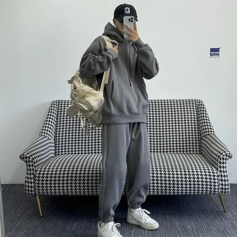 Amelia | Oversized casual tweedelige herenset