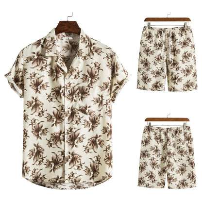 Hawaiiaans Print Zomerset voor Heren