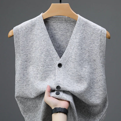 Onni | Casual gebreide mouwloze Sweater