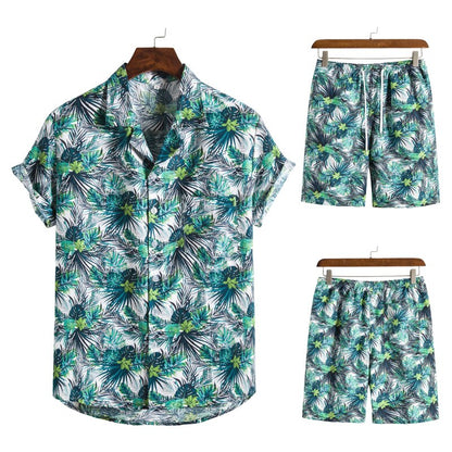 Hawaiiaans Print Zomerset voor Heren
