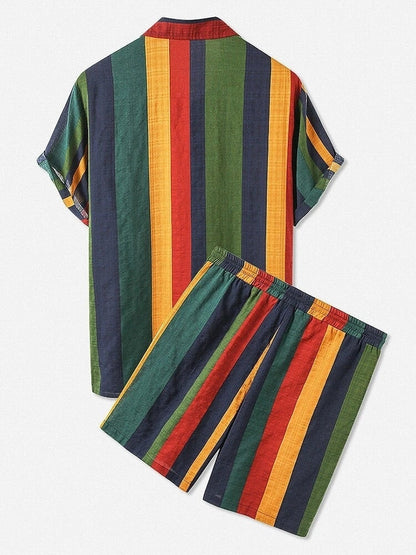 Retro Stijl Zomer Set voor Heren