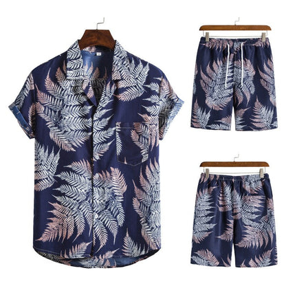 Hawaiiaans Print Zomerset voor Heren