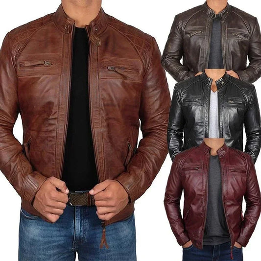 Roger | Herfst Winter Leren Jack