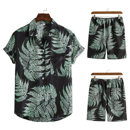 Hawaiiaans Print Zomerset voor Heren