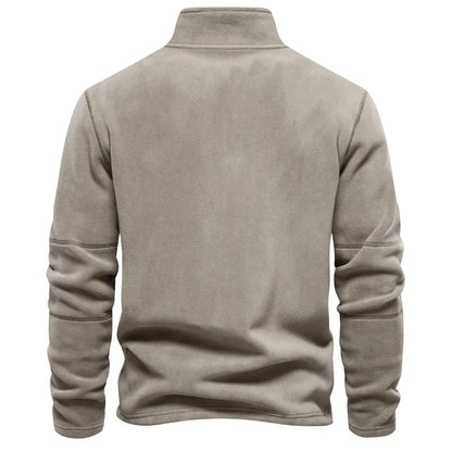 Alex | Zachte Half Zipper Trui
