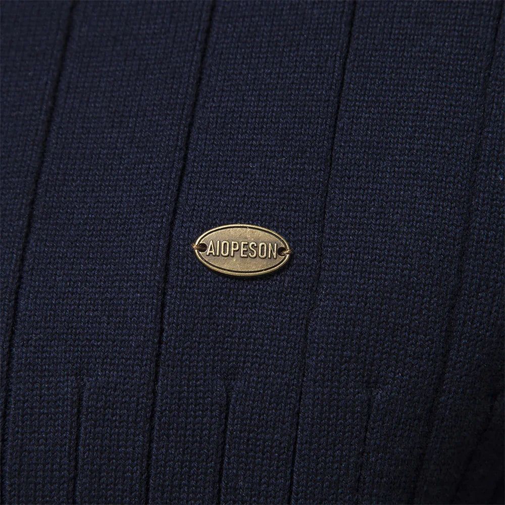 Aiopeson | Nieuwe Herfst Trui met Rits voor Heren
