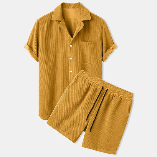 Ribstof Zomer Set voor Heren