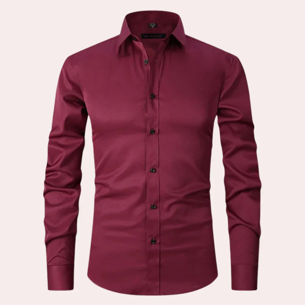 Stretch Overhemd Heren “Noah” – Comfort & Stijl