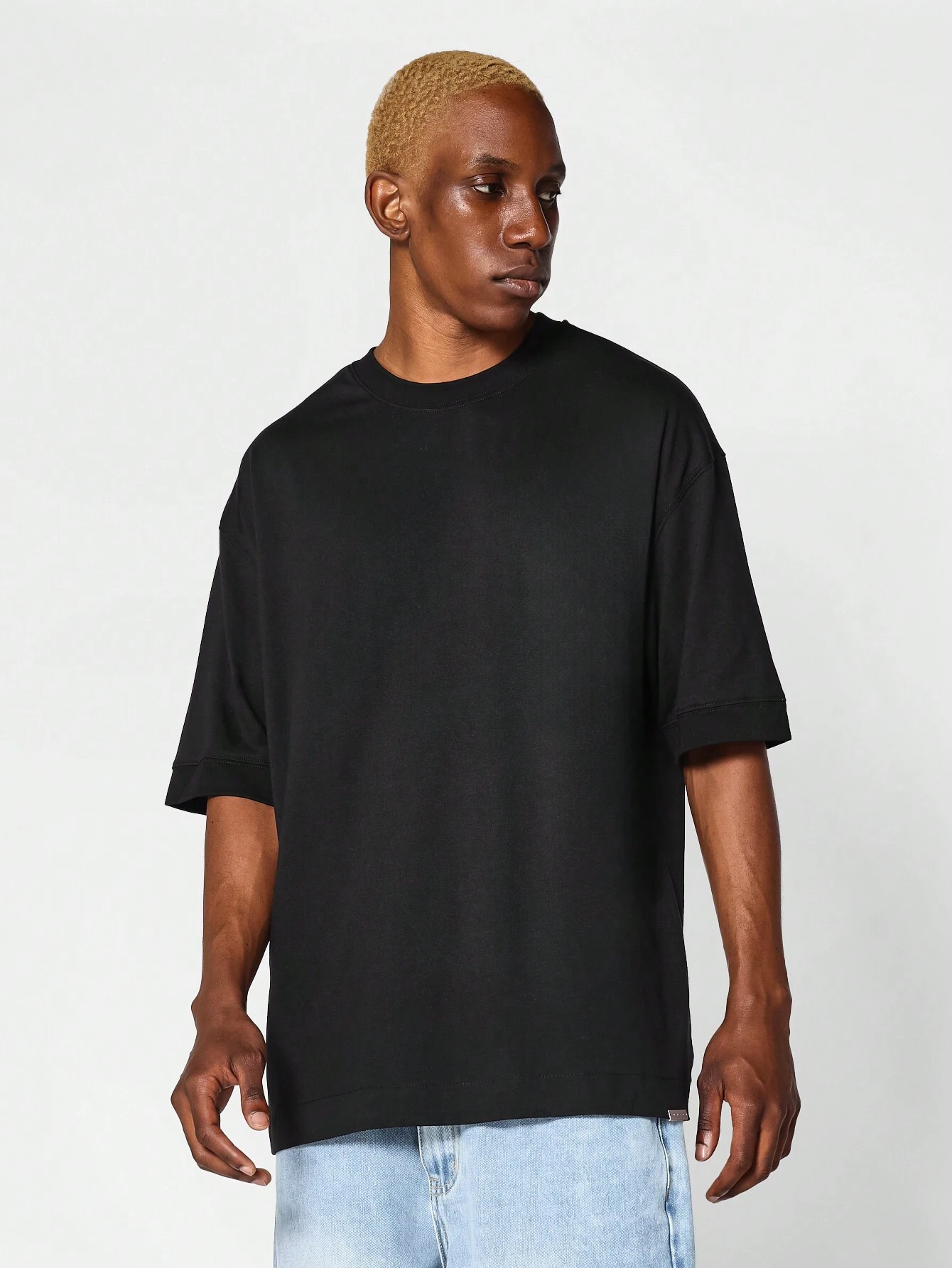 Zeta - Zwart Oversized T-Shirt voor de Zomer