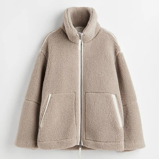 Alvira | Warm oversized jasje met elegante flair