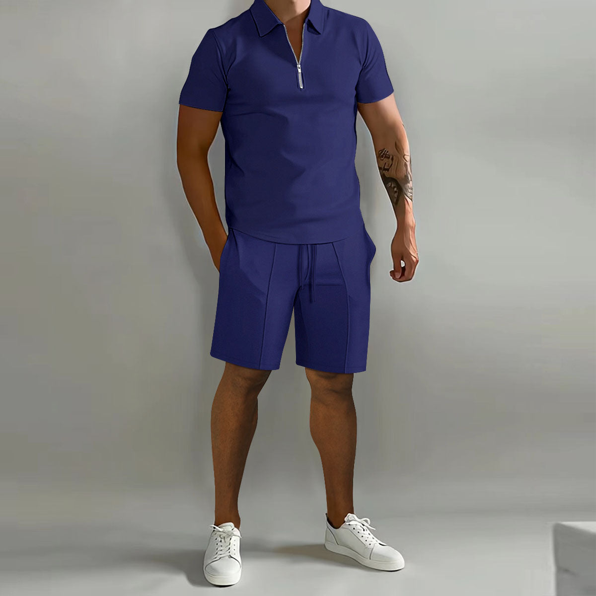 Lucienzo - Stijlvolle Poloset voor Mannen