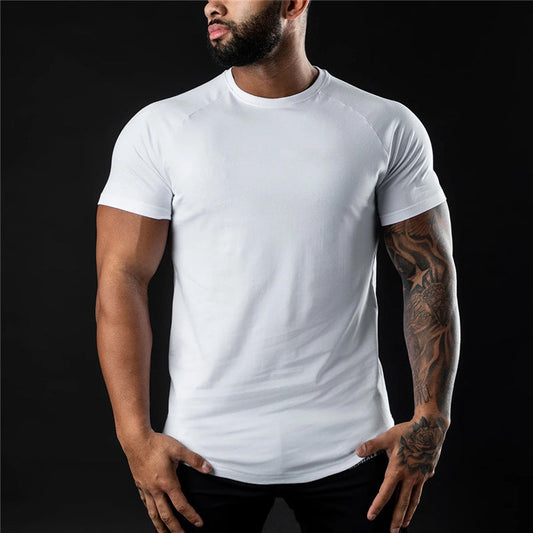 Basic Zomer T-Shirt voor Heren