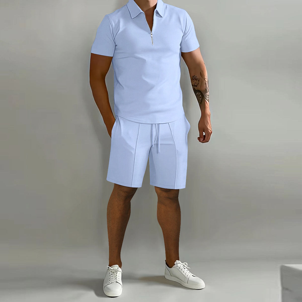 Lucienzo - Stijlvolle Poloset voor Mannen