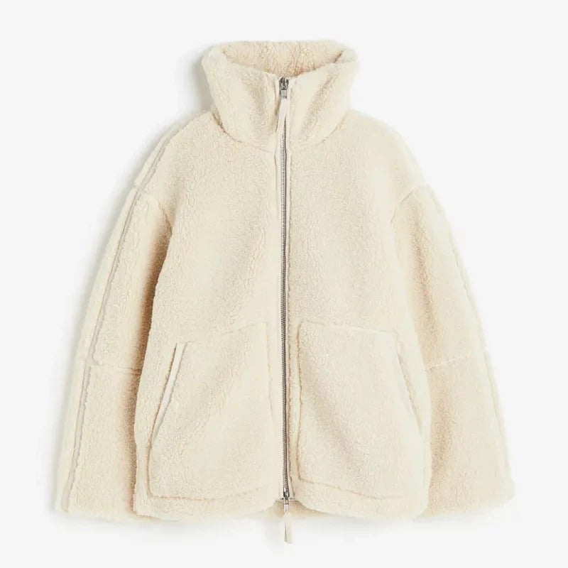 Alvira | Warm oversized jasje met elegante flair