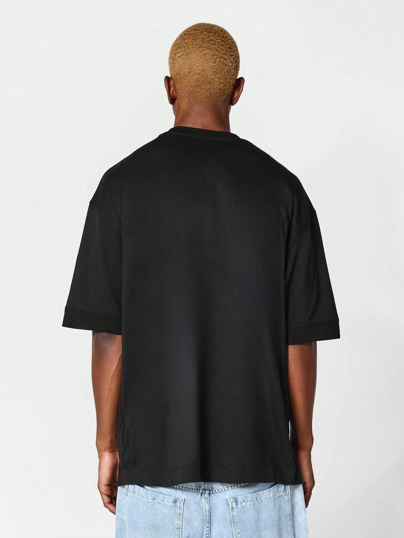 Zeta - Zwart Oversized T-Shirt voor de Zomer