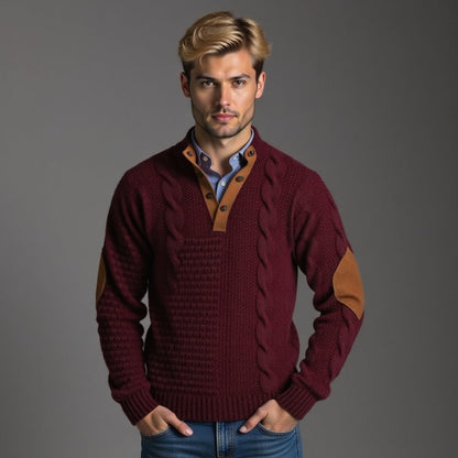 Klaus | Geweven Vintage Trui