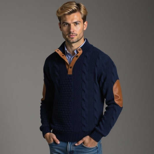 Klaus | Geweven Vintage Trui