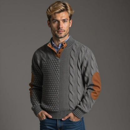Klaus | Geweven Vintage Trui