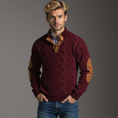 Klaus | Geweven Vintage Trui