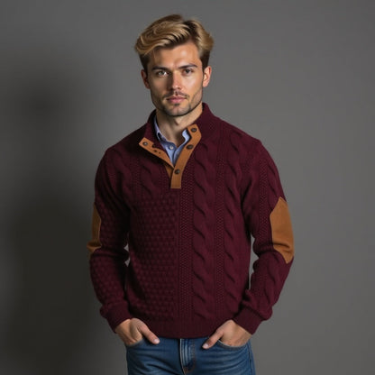 Klaus | Geweven Vintage Trui