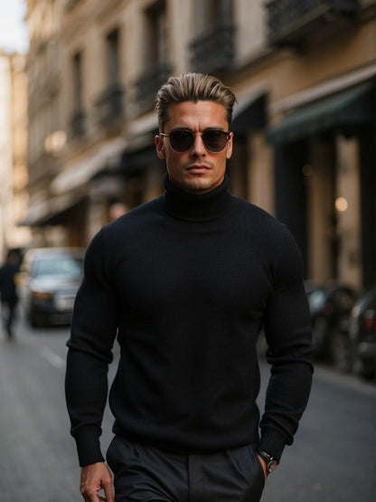 RollRian | Luxe katoenen coltrui voor heren