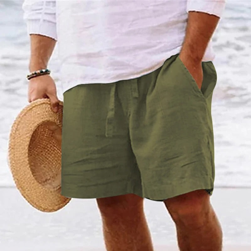 Komo Linnen korte broek | Stijlvolle zomer Linnen short voor heren