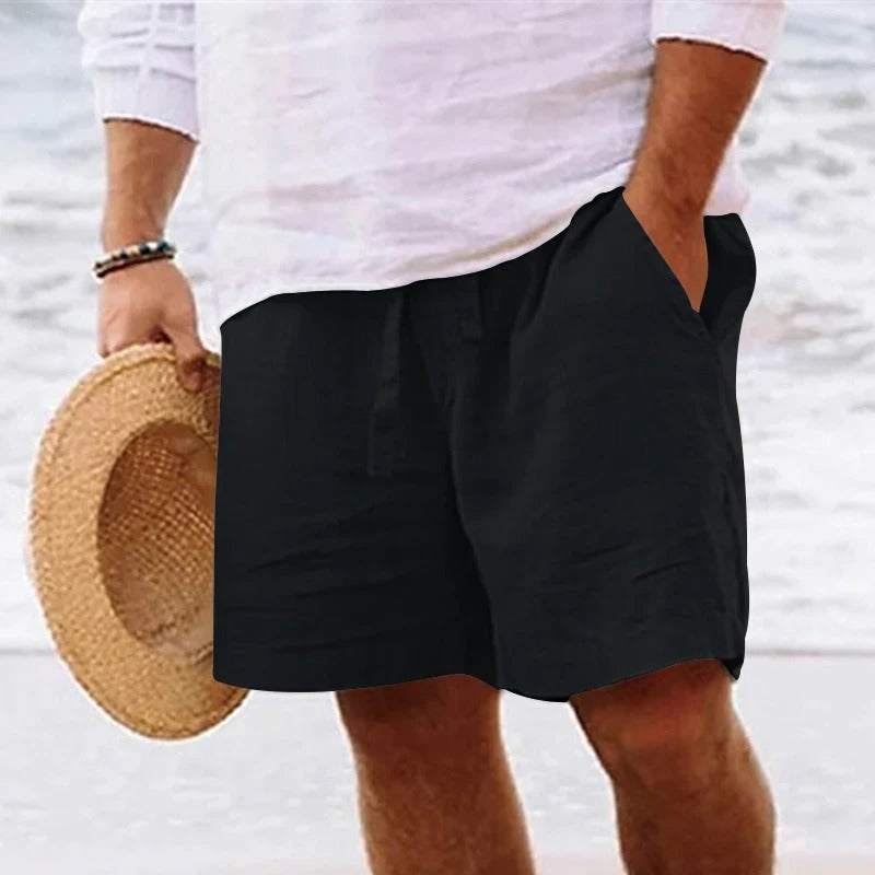 Komo Linnen korte broek | Stijlvolle zomer Linnen short voor heren