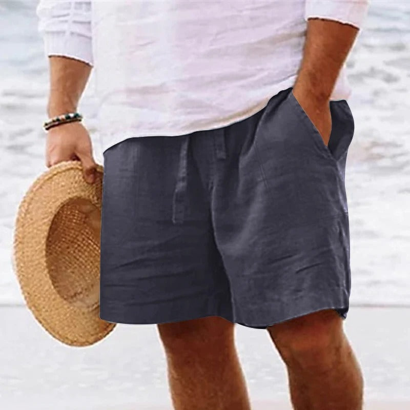 Komo Linnen korte broek | Stijlvolle zomer Linnen short voor heren
