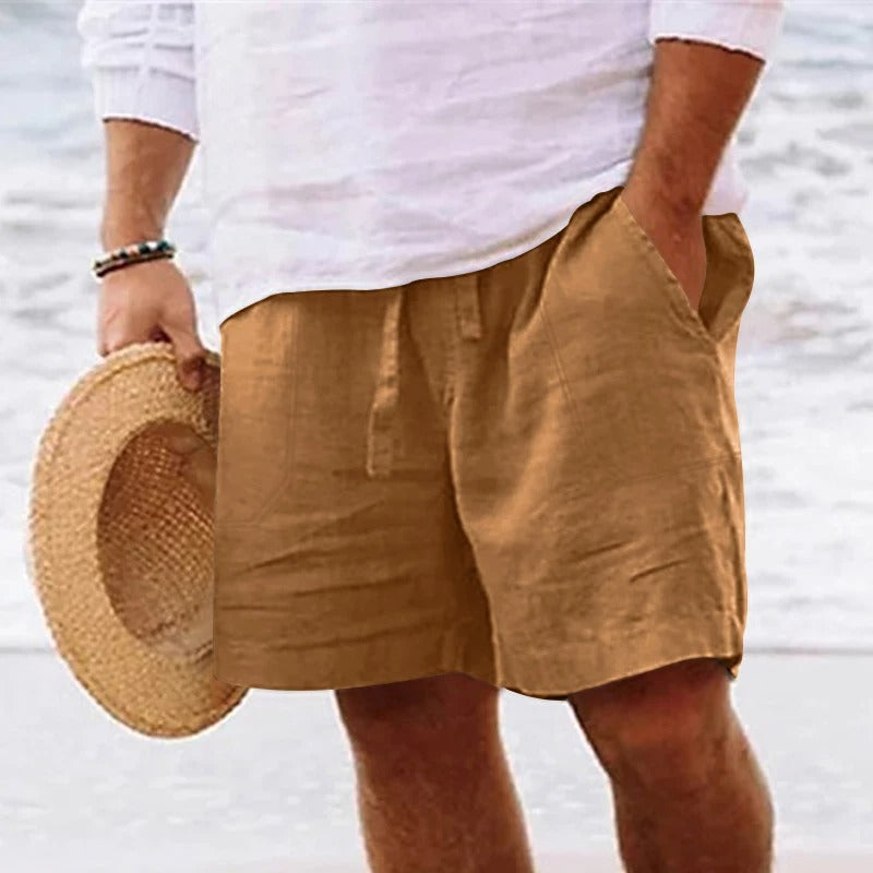 Komo Linnen korte broek | Stijlvolle zomer Linnen short voor heren
