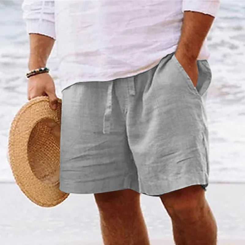 Komo Linnen korte broek | Stijlvolle zomer Linnen short voor heren