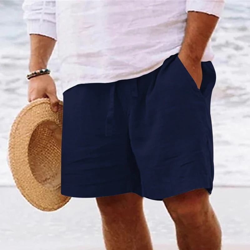 Komo Linnen korte broek | Stijlvolle zomer Linnen short voor heren