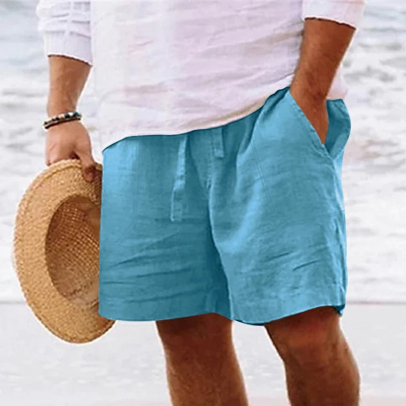 Komo Linnen korte broek | Stijlvolle zomer Linnen short voor heren
